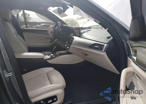 2019 BMW 540I из США, поврежденный, VIN WBAJE5C51KWW22064